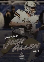2018 Panini Luminance Base Set Josh Allen #149 card