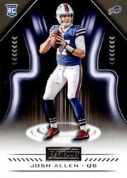 2018 Panini Playbook Base Set Josh Allen #124 card