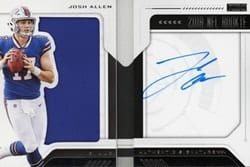 2018 Panini Playbook Base Set Josh Allen #206 card