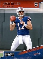 2018 Panini Playoff Base Set Josh Allen #205 card