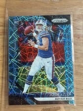 2018 Panini Prizm Josh Allen Lazer Prizm #205 card