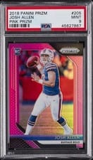 2018 Panini Prizm Josh Allen #205 card