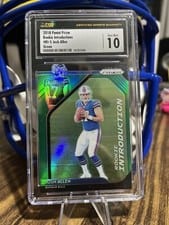 2018 Panini Prizm Rookie Introduction Josh Allen #RI-5 card