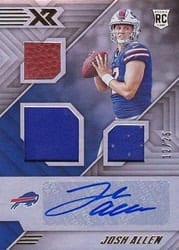 2018 Panini XR Base Set Josh Allen #165 card