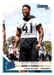2019 Donruss Base Set Josh Allen #343 card
