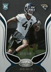 2019 Panini Certified Base Set Josh Allen #199 card