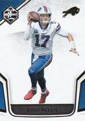 2019 Panini Limited Base Set Josh Allen #4 card
