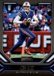2019 Panini Playbook Base Set Josh Allen #7 card