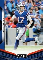 2019 Panini Playoff Base Set Josh Allen #13 card