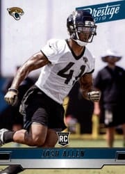 2019 Panini Prestige Base Set Josh Allen #262 card