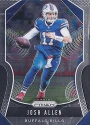 2019 Panini Prizm Base Set Josh Allen #3 card