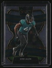 2019 Panini Select Josh Allen Purple Prizm #13 card
