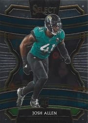 2019 Panini Select Base Set Josh Allen #13 card
