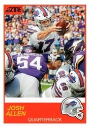 2019 Score Base Set Josh Allen #122 card