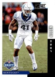 2019 Score NFL Draft 2019 Josh Allen #DFT-12 card
