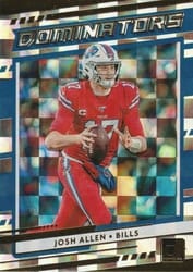 2020 Donruss Dominators Josh Allen #D-JA card
