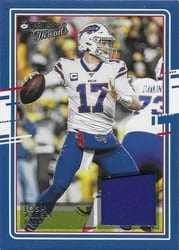 2020 Donruss Donruss Threads Josh Allen #16 card