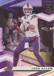 2020 Donruss Elite Base Set Josh Allen #9 card