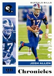 2020 Panini Chronicles Base Set Josh Allen #10 card