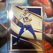 2020 Panini Immaculate Collection Josh Allen #39 card