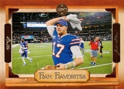 2020 Panini Legacy Fan Favorites Josh Allen #FF-JA card