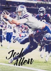 2020 Panini Luminance Base Set Josh Allen #17 card
