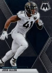 2020 Panini Mosaic Base Set Josh Allen #102 card