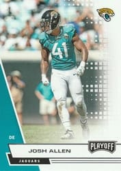 2020 Panini Playoff Base Set Josh Allen #67 card