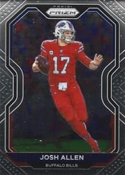 2020 Panini Prizm Base Set Josh Allen #1 card