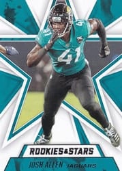2020 Panini Rookies & Stars Base Set Josh Allen #33 card