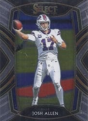 2020 Panini Select Base Set Josh Allen #222 card