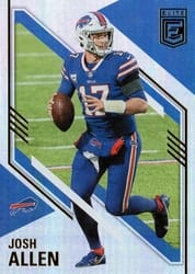 2021 Donruss Elite Base Set Josh Allen #83 card
