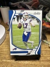 2021 Panini Absolute Base Signatures Josh Allen #36 card