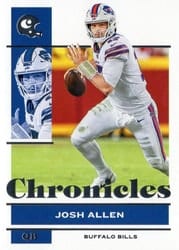 2021 Panini Chronicles Base Set Josh Allen #10 card