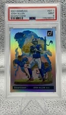 2021 Panini Donruss Downtown Josh Allen #DT-1 card