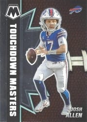 2021 Panini Mosaic Touchdown Masters Josh Allen #15 card