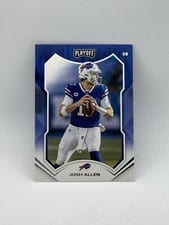 2021 Panini Playoff Autographs Josh Allen #1 card