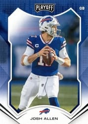 2021 Panini Playoff Base Set Josh Allen #1 card