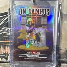 2021 Panini Prizm Draft Picks On Campus Josh Allen #OC-JA card
