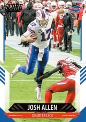 2021 Score Base Set Josh Allen #20 card