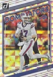 2022 Donruss Dominators Josh Allen #D1 card