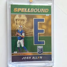 2022 Donruss Elite Spellbound Josh Allen #SB-JA4 card