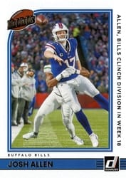 2022 Donruss Highlights Josh Allen #H-JA card