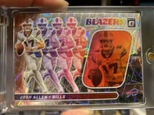 2022 Donruss Optic Blazers Josh Allen #B-2 card