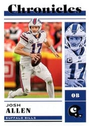 2022 Panini Chronicles Base Set Josh Allen #1 card