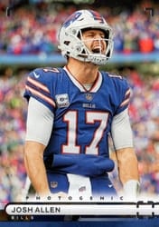 2022 Panini Chronicles Photogenic Josh Allen #PH-1 card