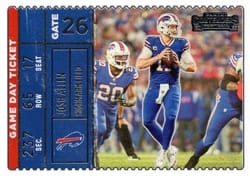 2022 Panini Contenders Game Day Ticket Josh Allen #GDT-JAL card