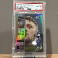 2022 Panini Contenders Optic Splitting Image Josh Allen #SI-1 card
