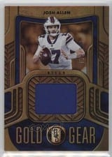 2022 Panini Gold Standard Gold Gear Josh Allen #GG-JAL card