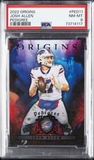 2022 Panini Origins Pedigree Josh Allen #PED-11 card